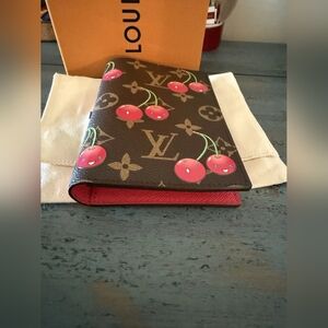LV x TM Passport Cover Wallet